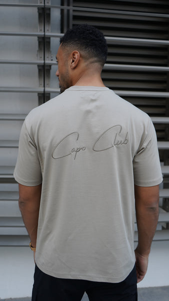 Capo Club Signature T-Shirt - Taupe