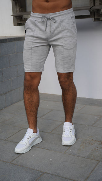 Capo INTERLOCK SLUB Short - Grey