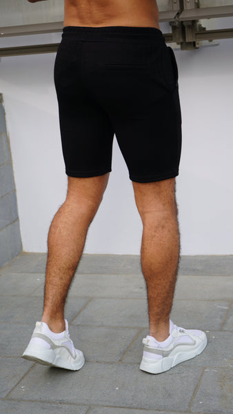 Capo INTERLOCK SLUB Short - Black