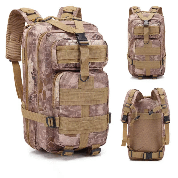 Tactical Camouflage Backpack – Rugged Gear for Hunting, Hiking & Outdoor Adventure - Image 3