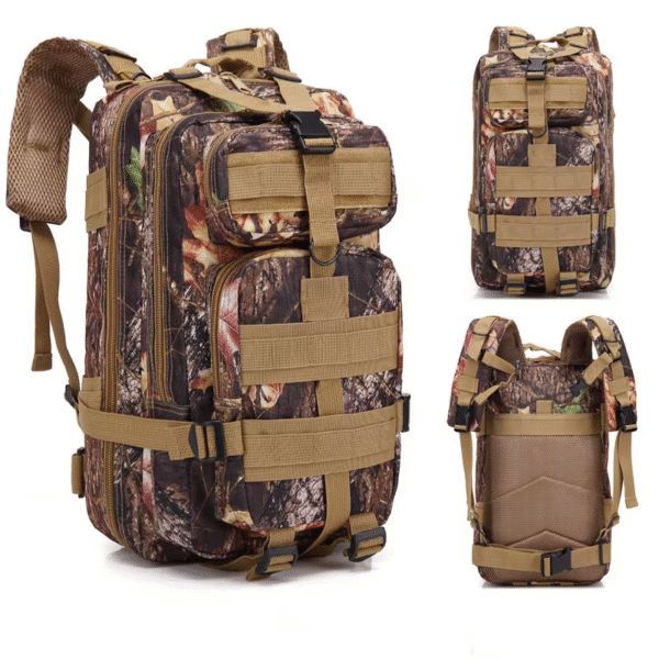 Tactical Camouflage Backpack – Rugged Gear for Hunting, Hiking & Outdoor Adventure - Image 7